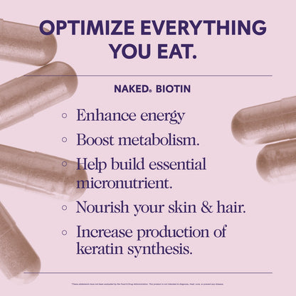 Daily Biotin Supplement - Biotin for Straightforward Everyday Nutrition