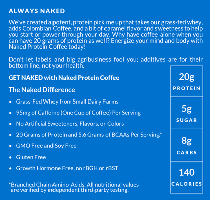 Caramel Latte Protein Iced Coffee - Caramel Latte for Convenient Coffee and Protein Drinks