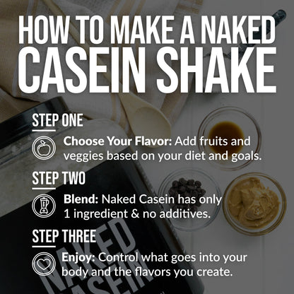 Micellar Casein Protein Powder - Unflavored - Value Size for Smooth Everyday Protein Shakes