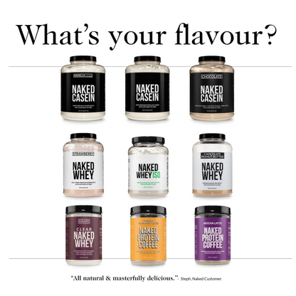 Vanilla Casein Protein Powder - Vanilla - Standard Size for Smooth Everyday Protein Shakes
