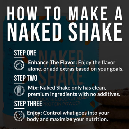 Chocolate Coconut Almond Protein Shake - Chocolate Coconut Almond for Convenient Everyday Nutrition