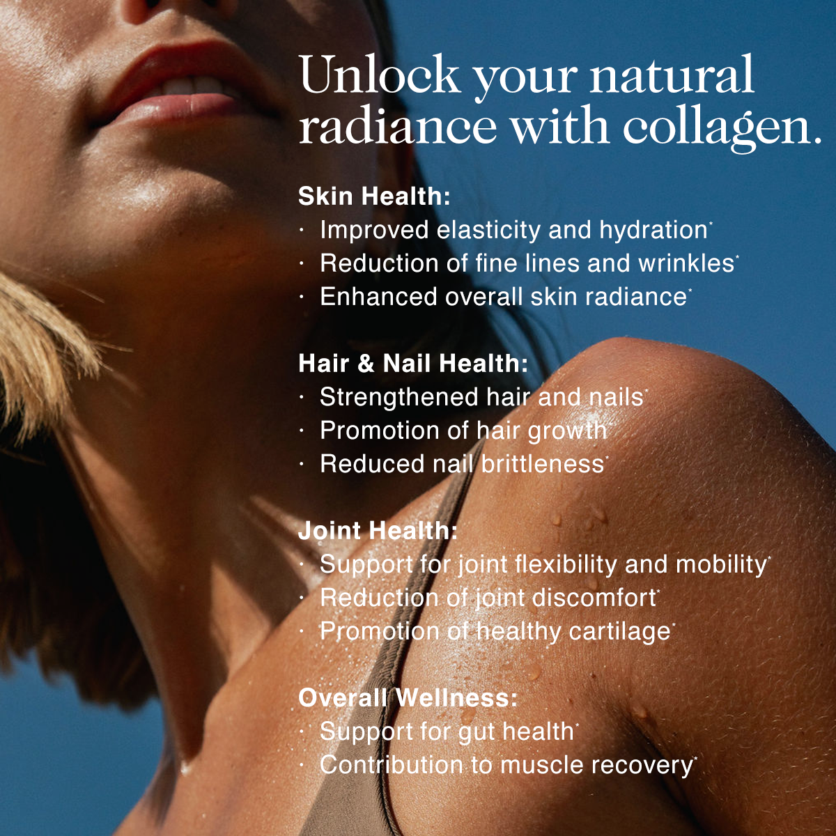 Vanilla Collagen Peptides Powder - Vanilla Collagen Peptides for Easy Everyday Collagen Mixing