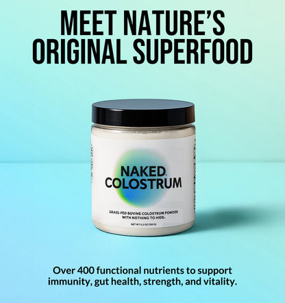 Grass - Fed Colostrum Powder - Colostrum Powder for Easy Everyday Collagen Mixing