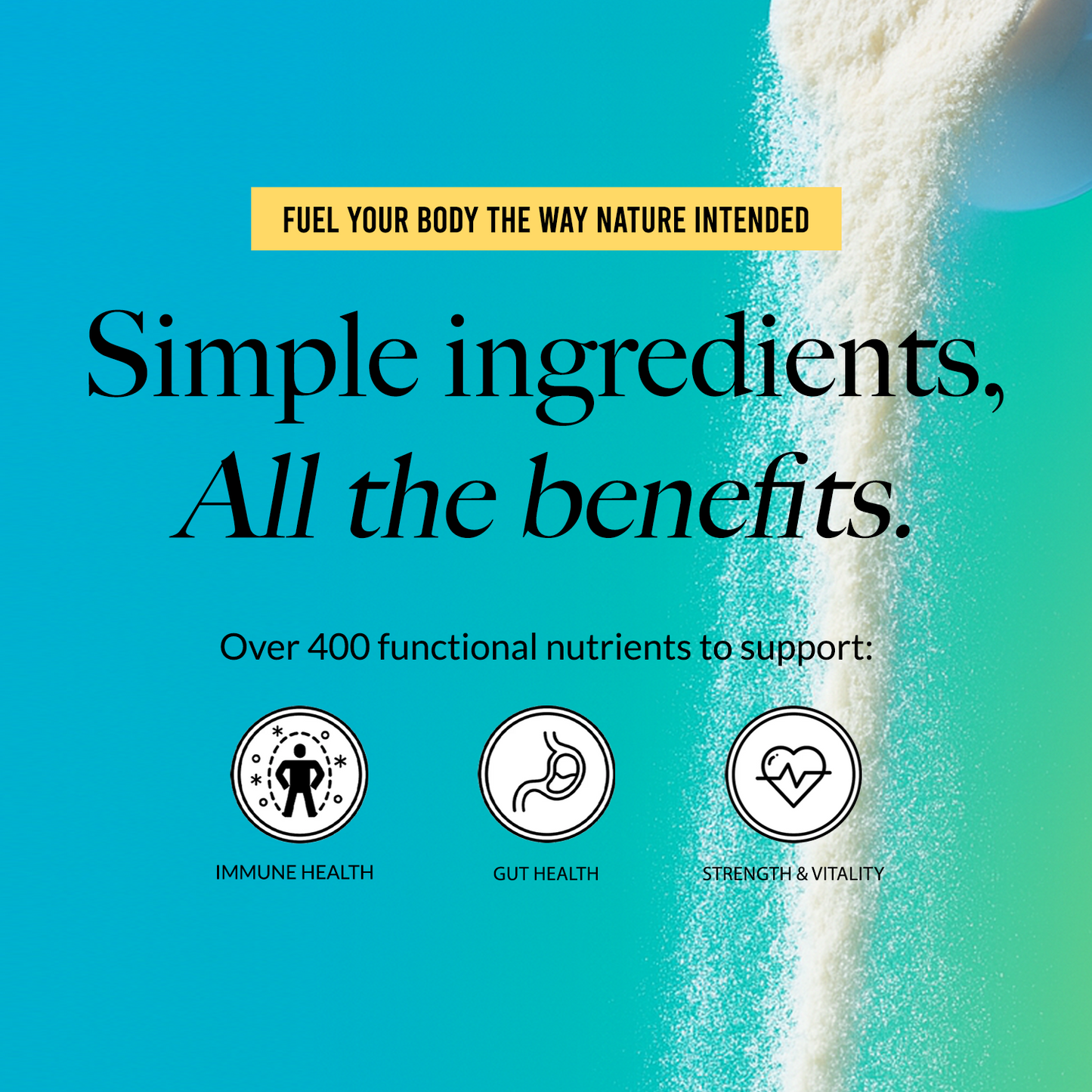 Grass - Fed Colostrum Powder - Colostrum Powder for Easy Everyday Collagen Mixing