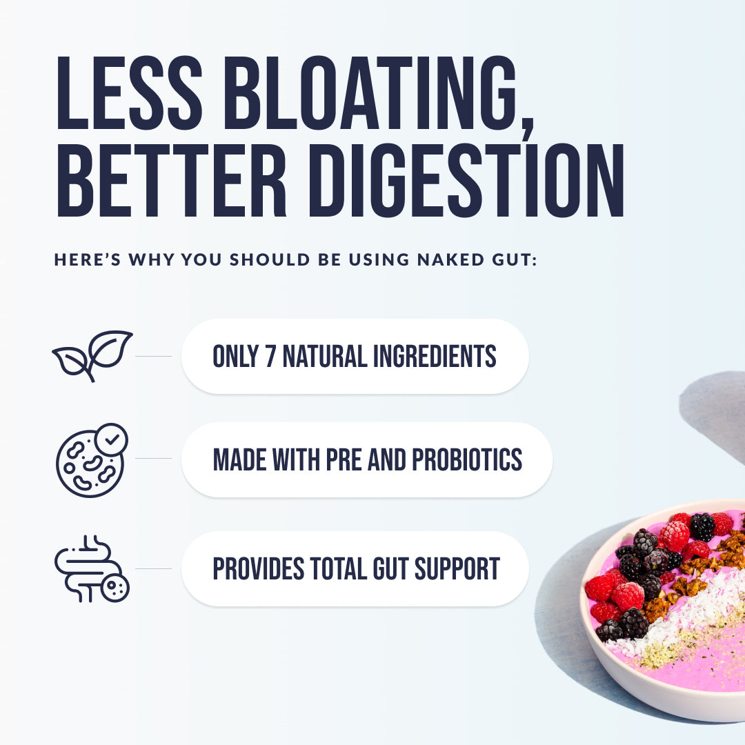 Prebiotic, Probiotic and Fiber Supplement for Simple Everyday Nutrition Routines