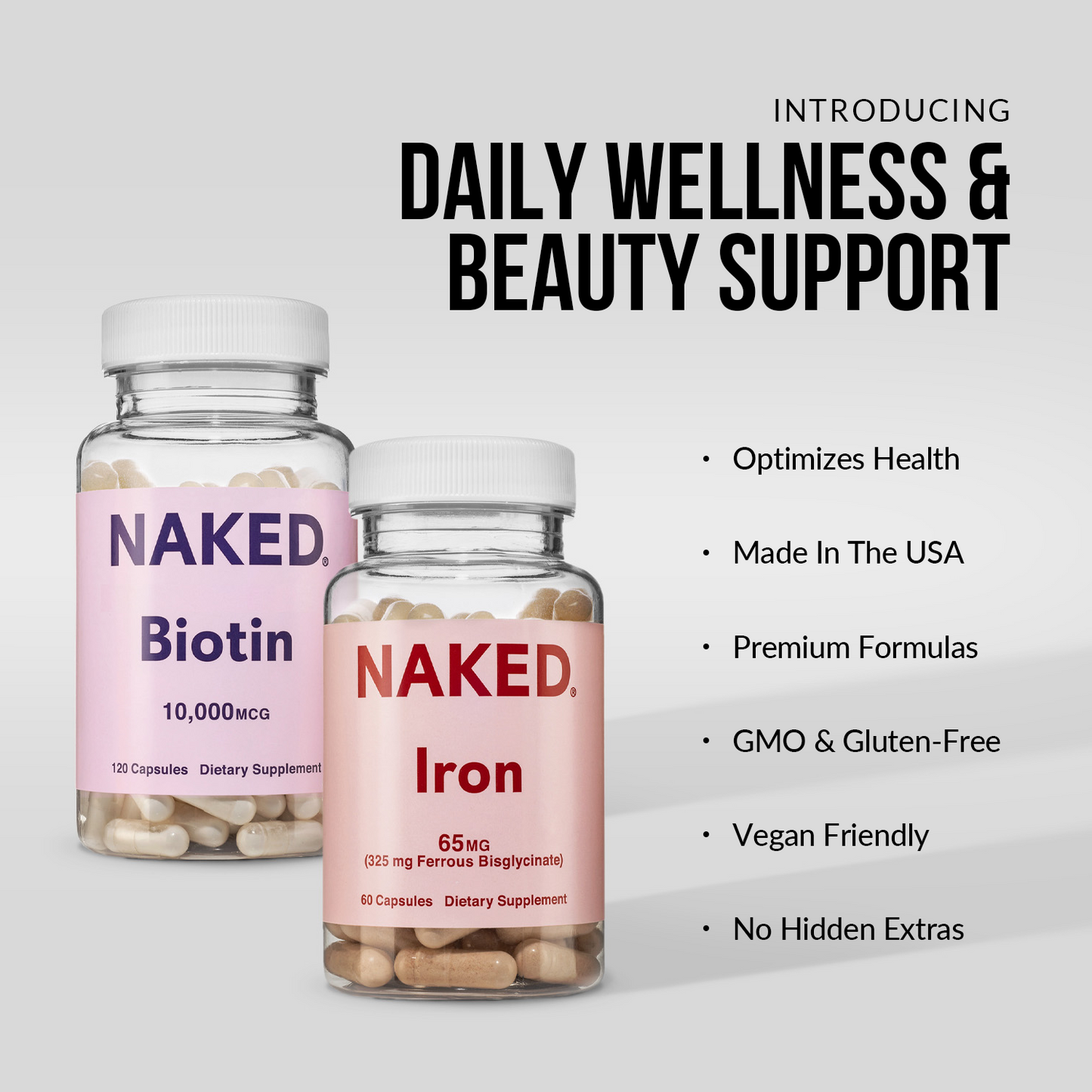 Daily Iron Supplement - Iron for Straightforward Everyday Nutrition