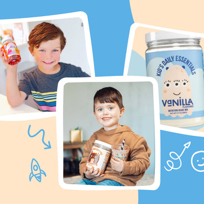 Kids Nutrition Shake - Vanilla Formula for Convenient Everyday Kids Nutrition
