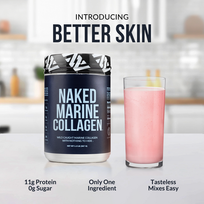 Marine Collagen Peptides Protein Powder - Marine Collagen for Easy Everyday Collagen Mixing