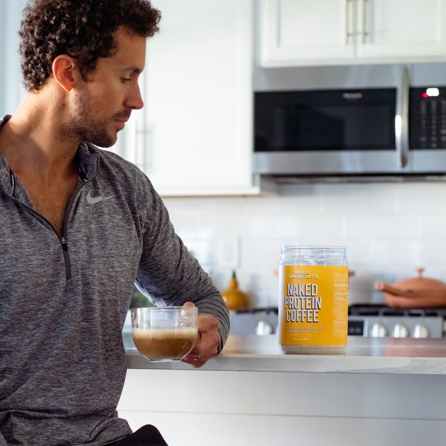 Vanilla Latte Protein Iced Coffee - Vanilla Latte for Convenient Coffee and Protein Drinks