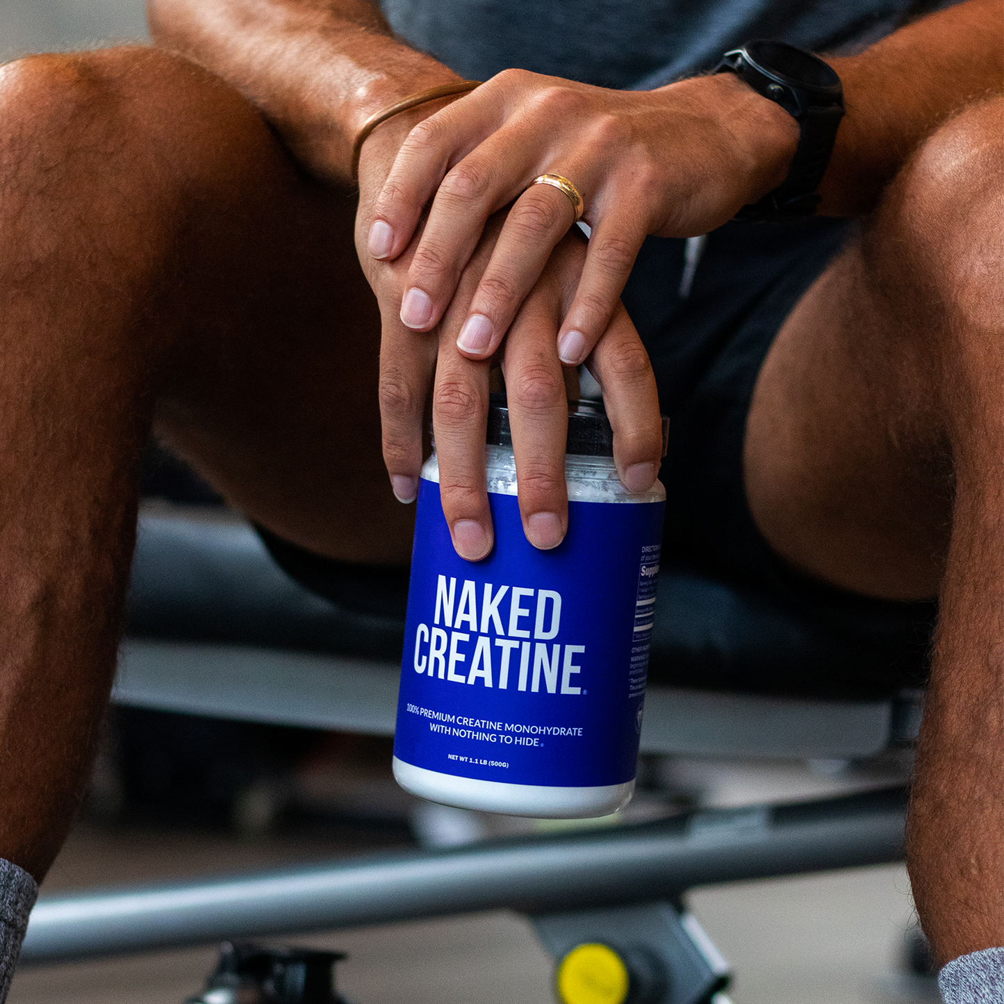 Creatine Monohydrate Powder - Unflavored - Standard Size for Easy Workout Drink Mixing