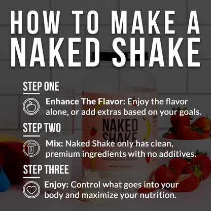 Strawberry Banana Protein Shake - Strawberry Banana for Convenient Everyday Nutrition