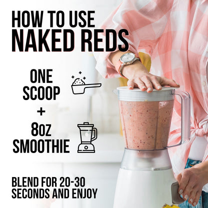 Red Fruit and Vegetable Blend Powder for Simple Everyday Nutrition Routines
