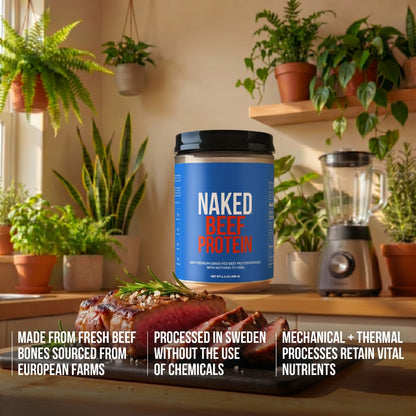 Beef Protein Powder - Unflavored for Smooth Everyday Protein Shakes