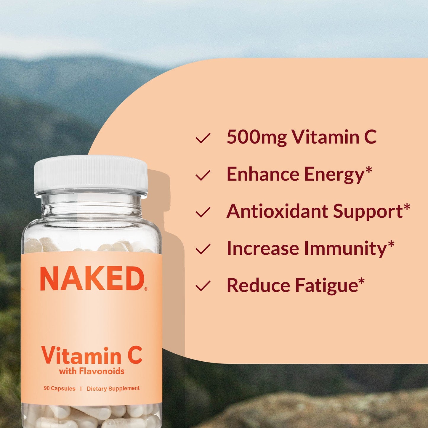 Daily Vitamin C Supplement - Vitamin C for Straightforward Everyday Nutrition