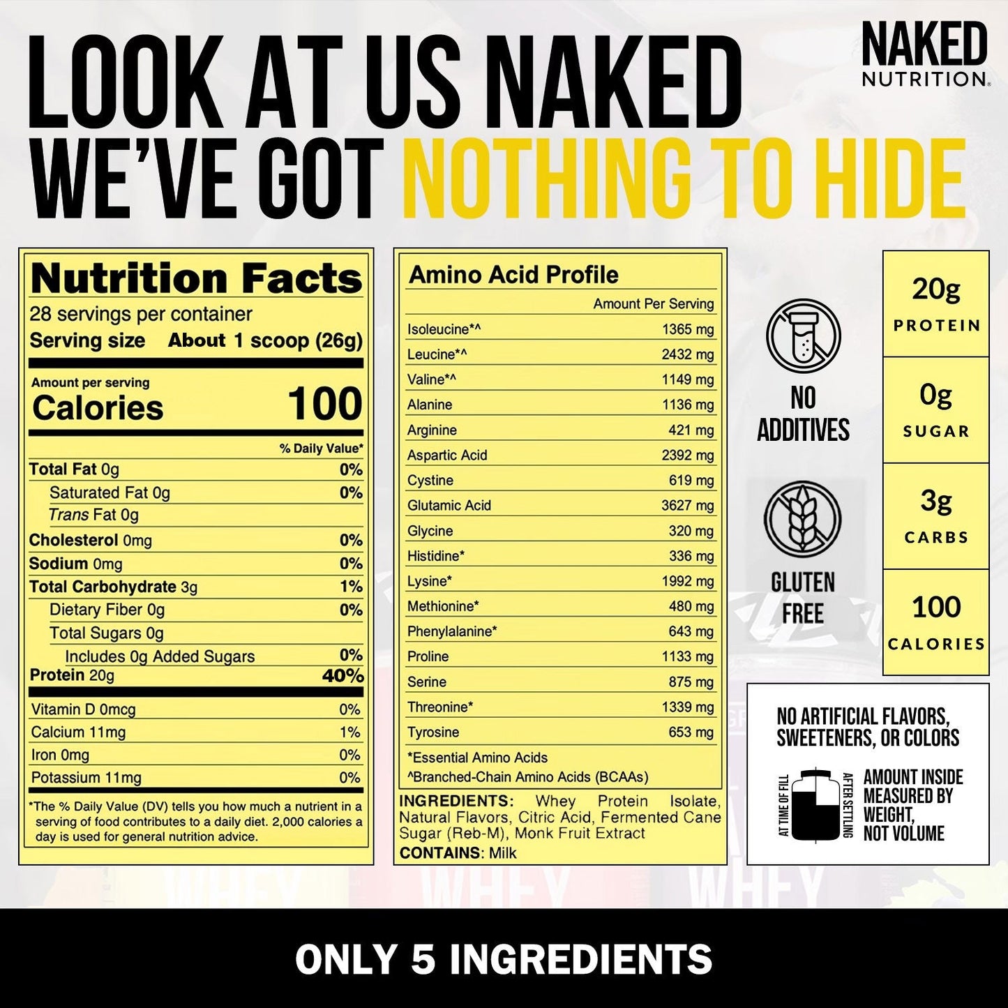 Lemonade Whey Protein Isolate - Lemonade for Simple Everyday Nutrition Routines